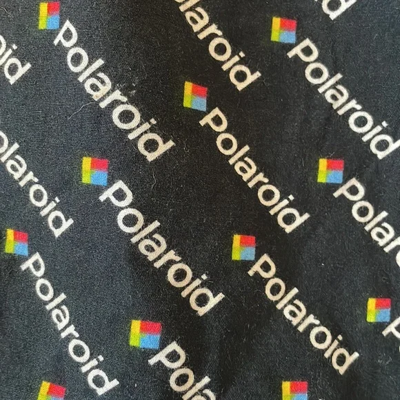 Propeller Men's Short Sleeve Polaroid Logo Button Front Shirt Size L‎ - Picture 2 of 4